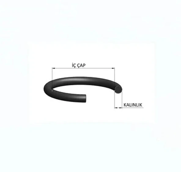 Nbr Nitril 70 Shore Oring K0 - 2x52 - Resim 3