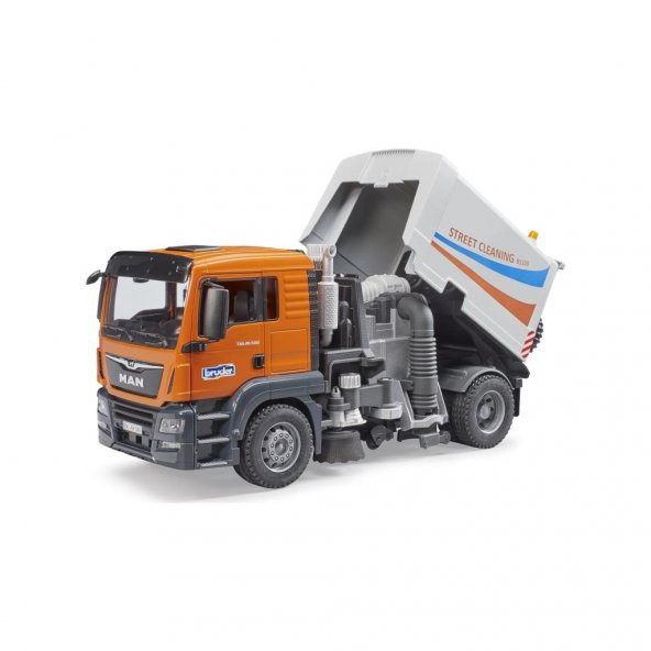 Bruder Man Tgs Cadde Süpürme Aracı 03780 Lisanslı Ürün ürün görseli 1