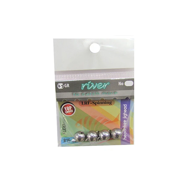 River Hareketli İğnesiz Jig Head Kurşunu 4 Parça - Resim 2