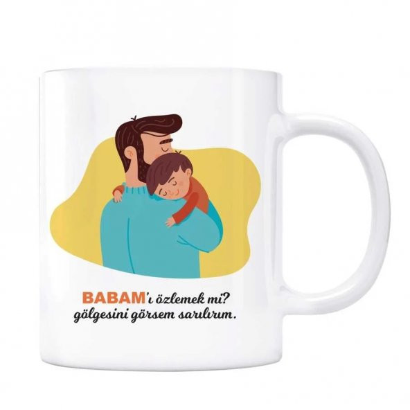 Babam Kupa Bardak - Özlemek mi 2 ürün görseli 1