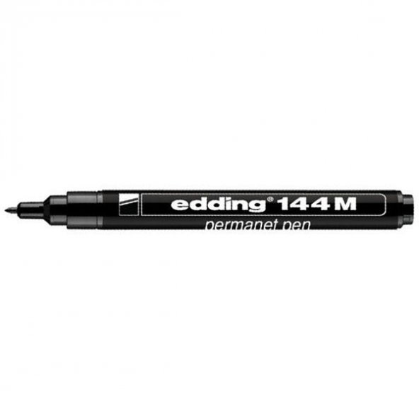 EDDING ASETAT KALEMI E-144M SIYAH ED14403 ürün görseli 1