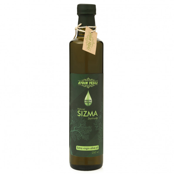 Aydın Yeşili Erken Hasat Naturel Sızma Zeytinyağı 250 ml ürün görseli 1