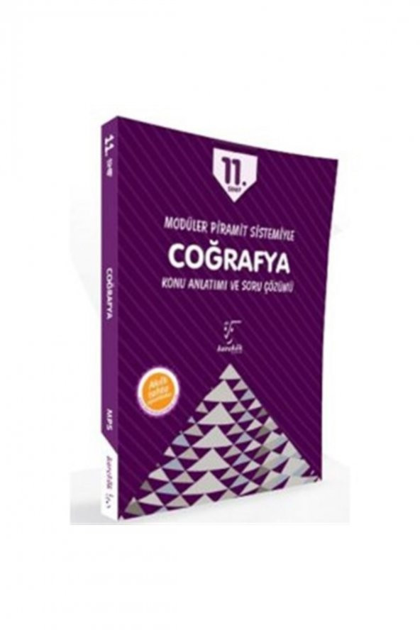 11 Sınıf Modüler Piramit Sistemiyle Coğrafya Konu Anlatımı ve Soru Çözümü ürün görseli 1