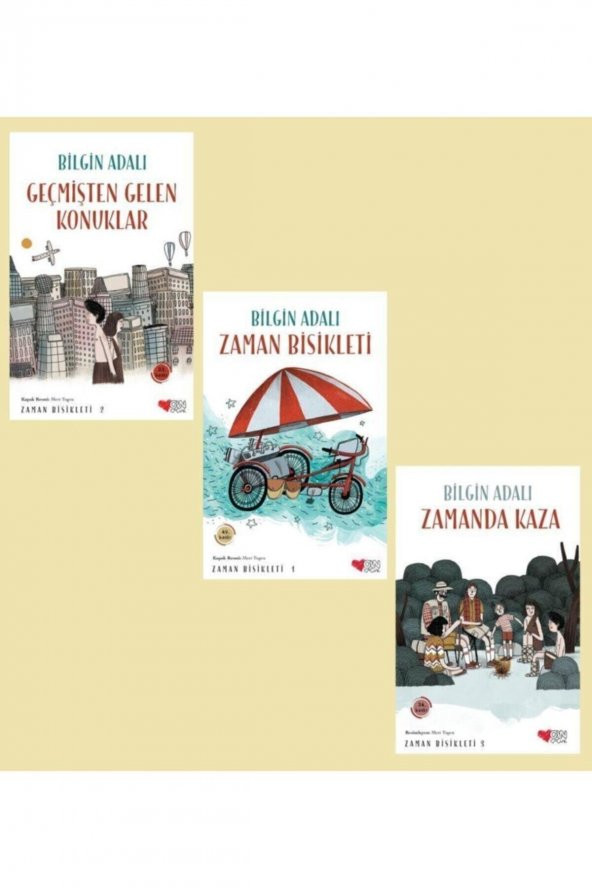 Bilgin Adalı Zaman Bisikleti Seti 3 Kitap (1-2-3) ürün görseli 1