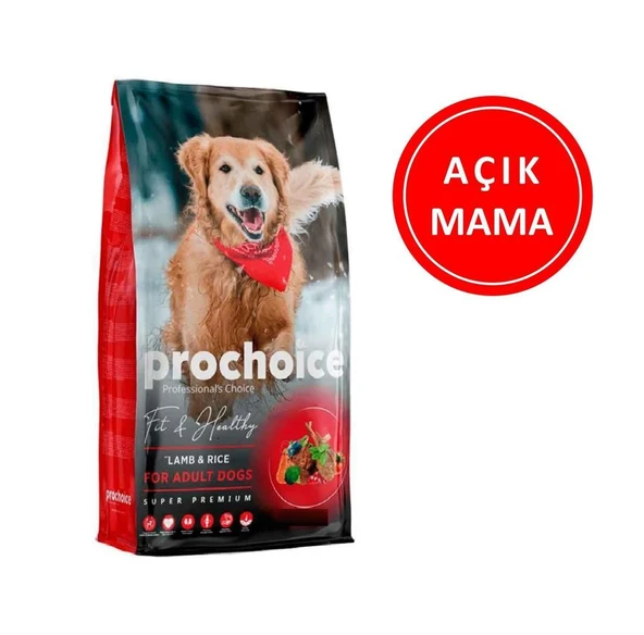 Prochoice Lamb Rice Kuzu Etli Köpek Maması 1 Kg AÇIK ürün görseli 1