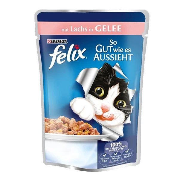 Felix Somon Balıklı Kedi Konservesi 85gr ürün görseli 1