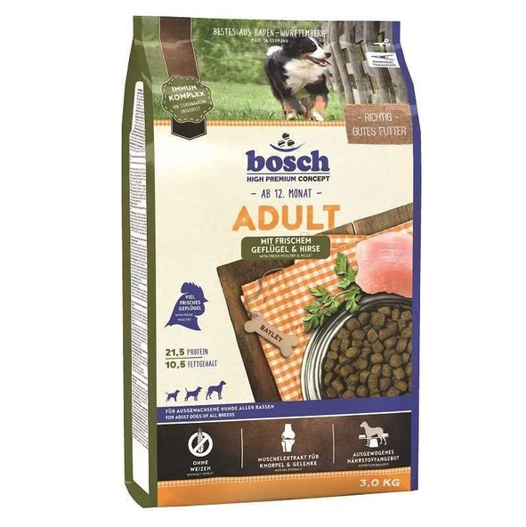 Bosch Kümes Hayvanlı Kuru Köpek Maması 3 Kg ürün görseli 1