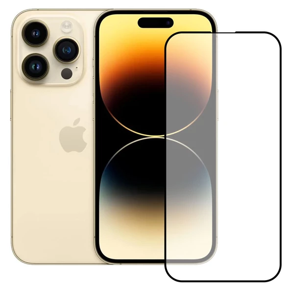 Bufalo iPhone 14 Pro Max Ekran Koruyucu Seramik Nano 9D Tam Kaplama ürün görseli 1