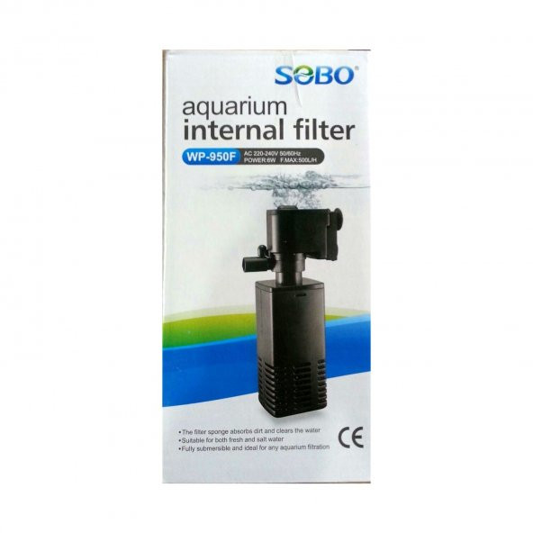 Sobo Akvaryum İç Filitre Sobo WP-950F ürün görseli 1