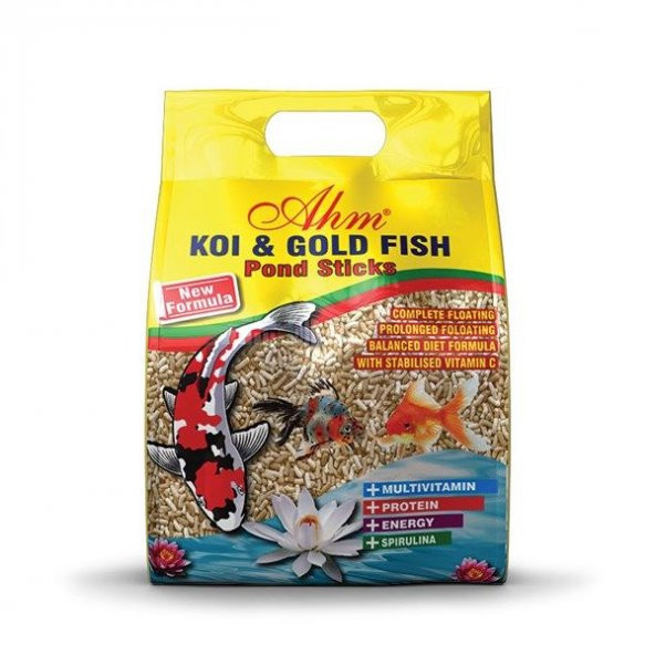 Pond Mix Sticks Koi Ve Japon Balığı Yemi Açık 50 Gr Sade ürün görseli 1