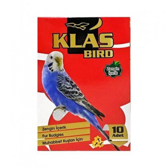 Klas Bird 10 lu Ballı Muhabbet Kuşu Krakeri Ballı Kraker ürün görseli 1