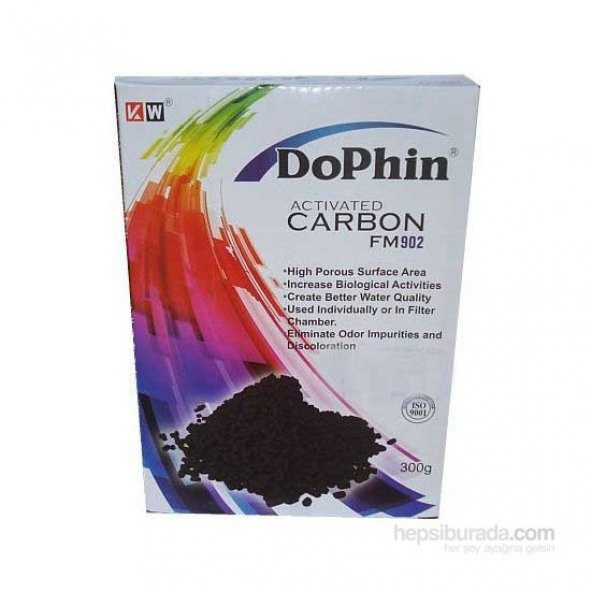 Dophin Aktif Karbon Filtre Malzemesi 300 Gram ürün görseli 1