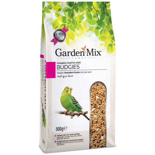 Garden Mix Muhabbet Kuşu Yemi 500 gr ürün görseli 1