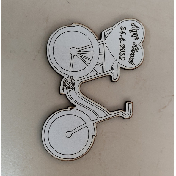 8 CM Magnet Söz Nişan Nikah Düğün 25 Adet ürün görseli 1