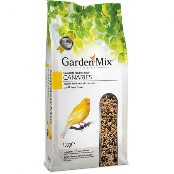 GardenMix Platin Kanarya Yemi 500g ürün görseli 1