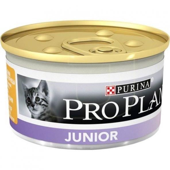 Proplan Junior Tavuk Etli Yavru Kedi Konservesi 85Gr ürün görseli 1