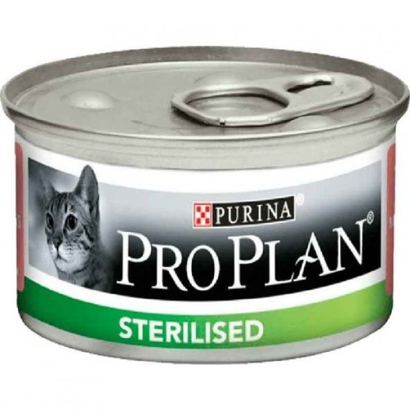 Proplan Sterilised Ton Ve Somonlu Kısırlaştırılmış Kedi Konserve 85 Gr ürün görseli 1