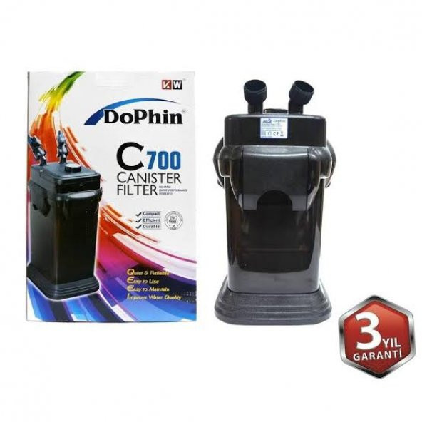Dophin C-700 Akvaryum Dış Filtre 700 L/H ürün görseli 1