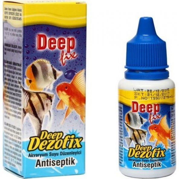 Deep Dezofix Antiseptik Akvaryum Su Hazırlayıcı 30 Ml ürün görseli 1