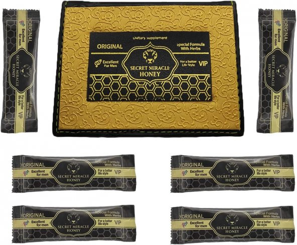 Gizli Mucize Bal Paket VIP 12 Porsiyon - secret miracle ürün görseli 1