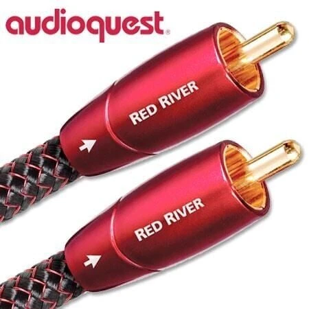Audioquest Red River RCA Kablo 2 mt ürün görseli 1