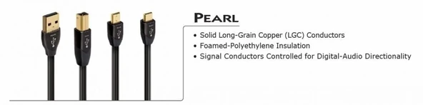 Audioquest Pearl USB A-B Kablo 3mt - Resim 2
