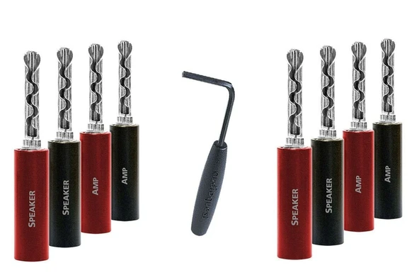 Audioquest SureGrip100 Silver BFA/Banana Plug ürün görseli 1