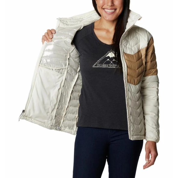 Columbia Powder Lite Blocked Mont - Resim 4