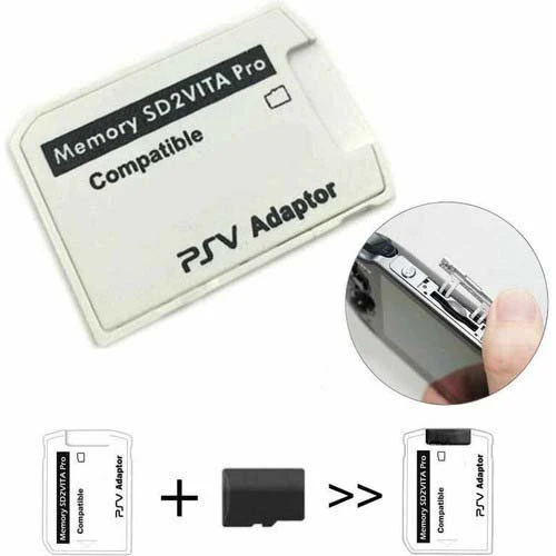 PS Vita Sd2vita Adaptör Versiyon 6.0 PSV Adaptor Memory SD2VITA PRO Mikro SD Çevirici Henkaku Enso ürün görseli 1