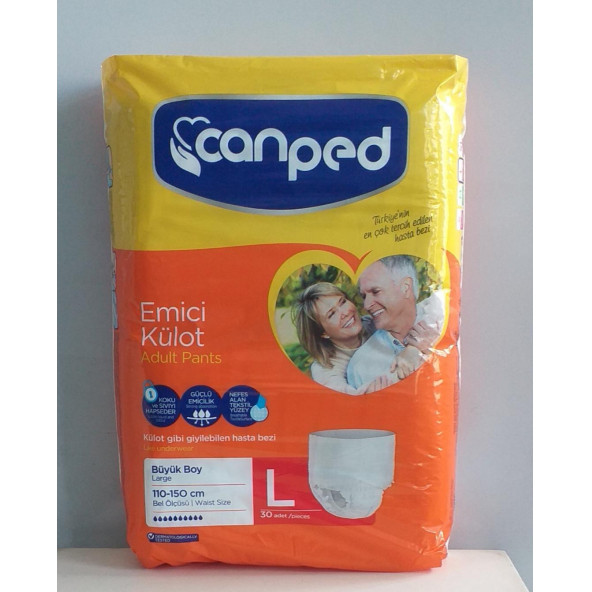 Canped Emici Külot 30'luk Ambalaj Large ürün görseli 1