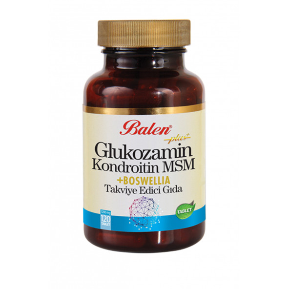 Balen Glukozamin Kondroitin Msm Boswellia Akgünlük Glukosamin Bosvelya 120 Tablet x 1200 Mg ürün görseli 1