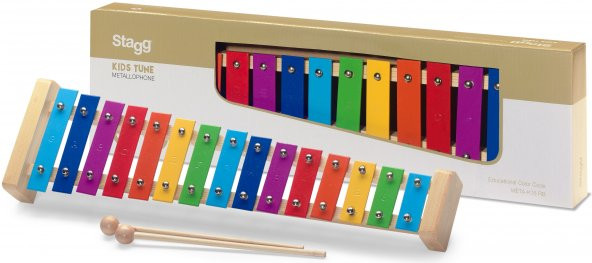 STAGG 15 TUŞ METALOFON K15RB ürün görseli 1