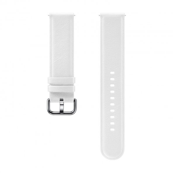 Samsung Watch Active2 Deri Kayış Beyaz - ET-SLR82MWEGWW ürün görseli 1