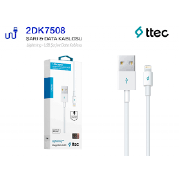 TTEC IPHONE USB KABLO ürün görseli 1