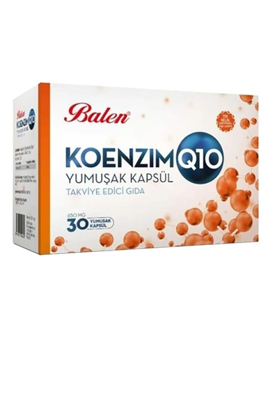 Koenzim Q10 Yumuşak Kapsül 650mg X 30 Yumuşak Kapsül Coenzim Q10 ürün görseli 1