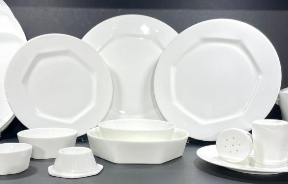 Koleksiyon Mıslına Yemek Takımı 122 Parça Sade 31000035957 ürün görseli 1