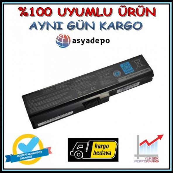 Toshiba Satellite L655-1H7 Batarya Pil ürün görseli 1