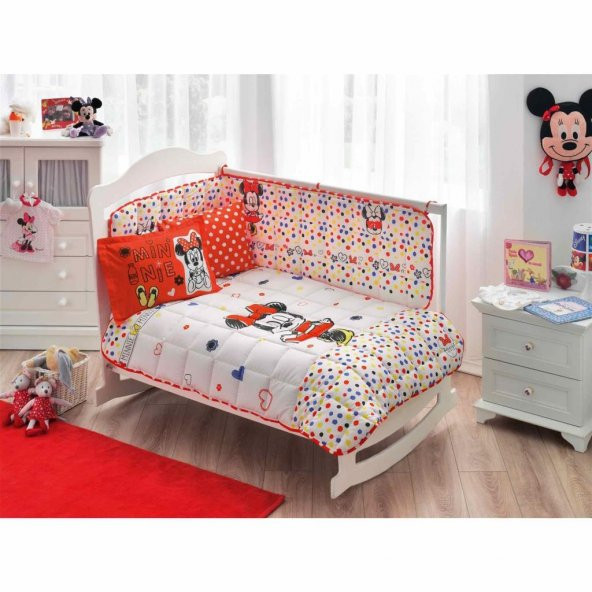 Taç Disney Minnie Sketch Tek Kişilik Uyku Seti ürün görseli 1