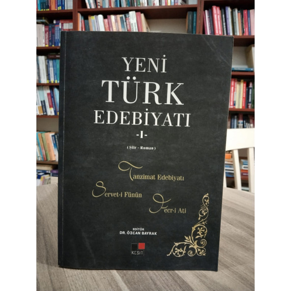 YENİ TÜRK EDEBİYATI  1  ..   ÖZCAN BAYRAK ürün görseli 1