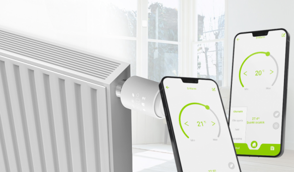 Bilicra S-Warm Akıllı Termostatik Radyatör Vanası ürün görseli 1
