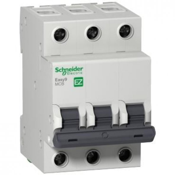 Schneider Electric EZ9F43350, 50 Amper, 3 Fazlı, C Tipi, Otomatik Sigorta, 3 kA, C50x3 ürün görseli 1