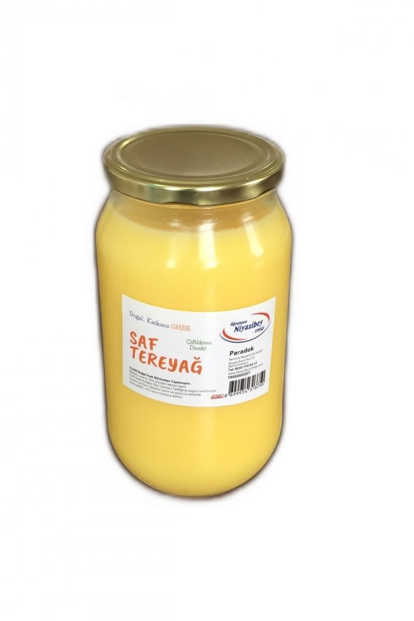 Ghee (sadeyağ), Saf Tereyağ 950 Gr, Doğal, Katkısız Köy Tereyağından Üretim. ürün görseli 1