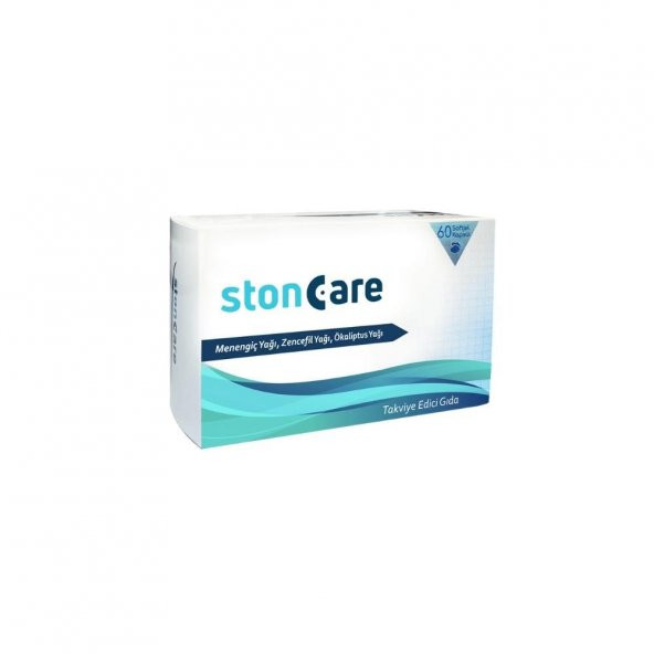 Stoncare Menengiç Yağı-Zencefil Yağı-Okaliptüs Yağı İçeren Takviye Edici Gıda 60 Kapsül ürün görseli 1