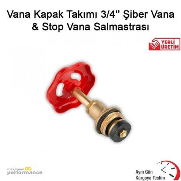 KALİTE - Vana Kapak Takımı 3/4 Şiber Vana & Stop Vana Salmastrası ürün görseli 1