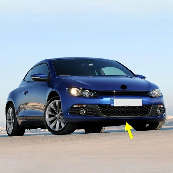 VW Scirocco 2009-2014 Ön Tampon Altı Spoyleri Muhafazası 1K8805903B ürün görseli 1