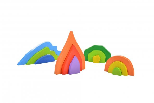 Woodnjoy Dört Element Ahşap Puzzle - Resim 2