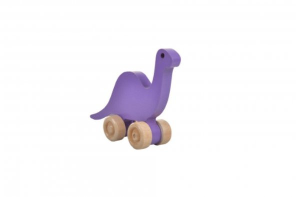 Woodnjoy Hareketli Ahşap Mini Dinazor (yeşil) - Resim 2