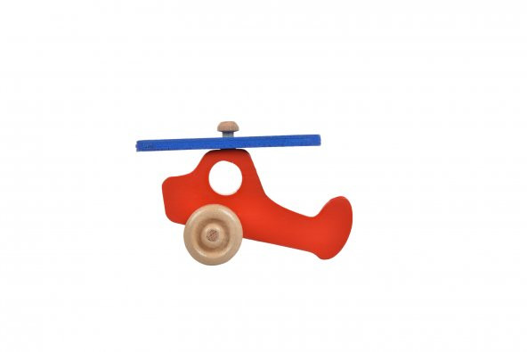 Woodnjoy Hareketli Ahşap Mini Uçak - Resim 3