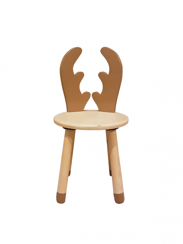 Wood&Joy Renkli Geyik Sandalye ürün görseli 1