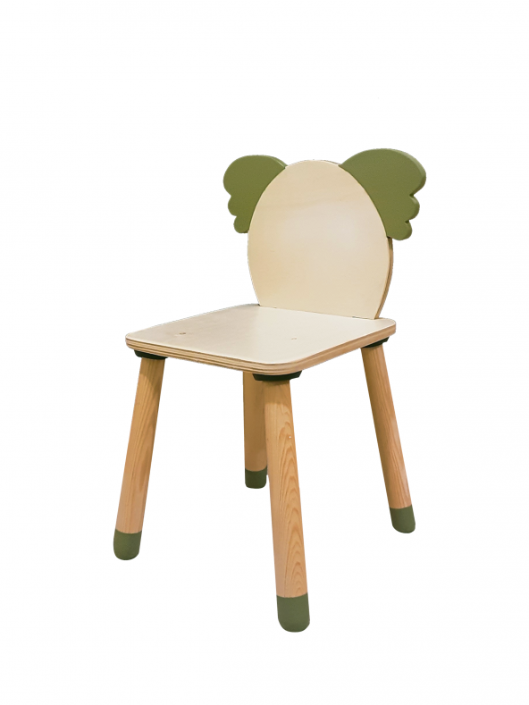 Wood&Joy Renkli Koala Sandalye - Resim 2